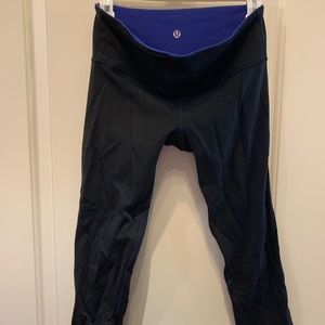 reversible crop lululemon leggings